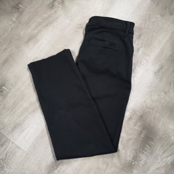 Lee Petite Ladies Size 8S Relaxed Fit Mid Rise Straight Leg Black Jeans - Picture 9 of 12